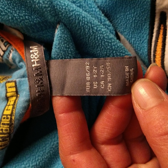 6/$15 Size 12M Blue 43 Dinoco Superbird Disney Pixar car sweater - Picture 6 of 13